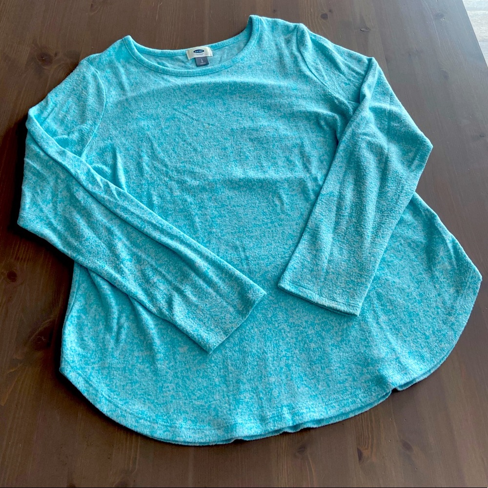 Old Navy Light Blue Long Sleeve Top